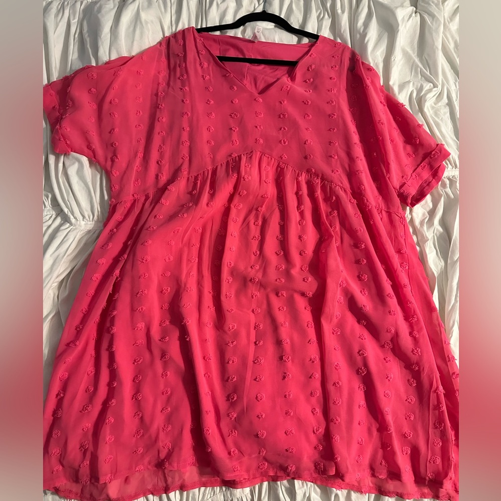 Pink dress never worn